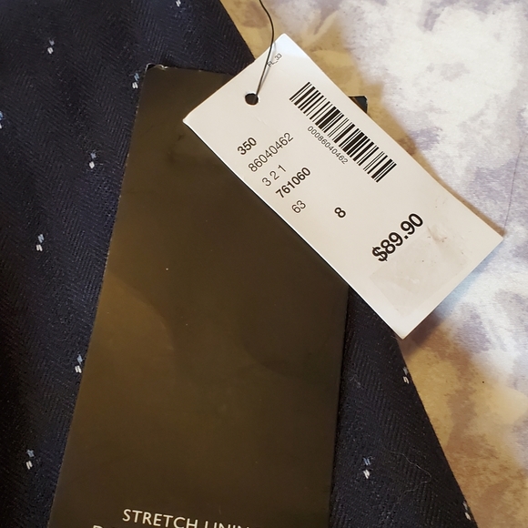 Gorgeous NWT RW&Co Navy Pencil Skirt - Picture 3 of 4